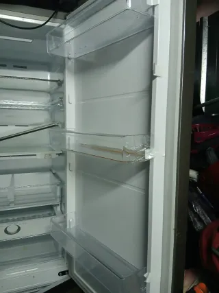 Nevera Samsung plateada