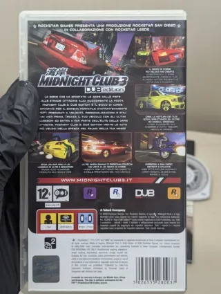 Midnight Club 3 DUB Edition PSP UMD Ita
