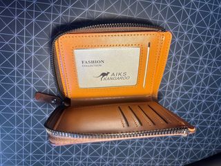 Cartera AIKS KANGAROO Marrón Cremallera