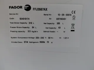 Piezas Fagor FFJ2667AX