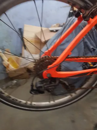 Bicicleta Montaña Naranja