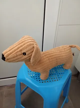 Peluche Perro Salchicha Marrón