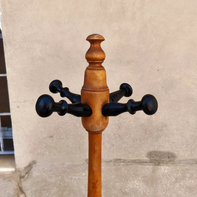 Perchero Vintage nórdico madera Años 60 diaeño