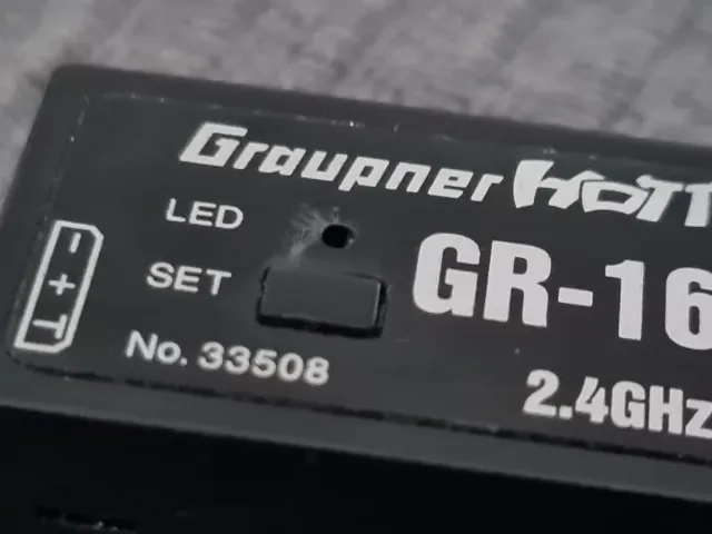 Receptor Graupner GR-16 HoTT 8 canales