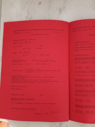 Certificato Omologazione KBA 21644 Rosso