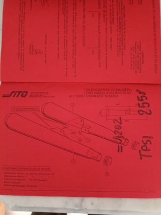 Certificato Omologazione KBA 21644 Rosso