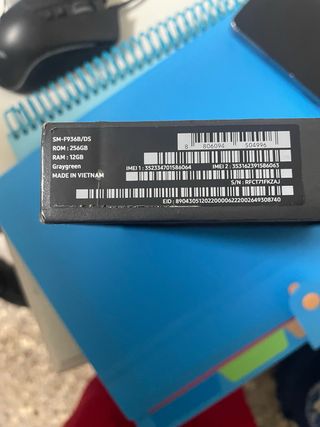 Samsung Z Fold 4 Negro/Gris 256GB 12GB RAM