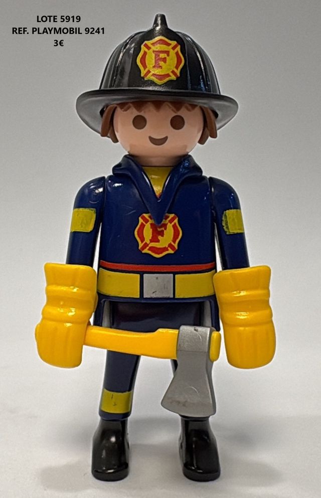 Lote 3961 4432 5059 5060 5919 Playmobil bomberos