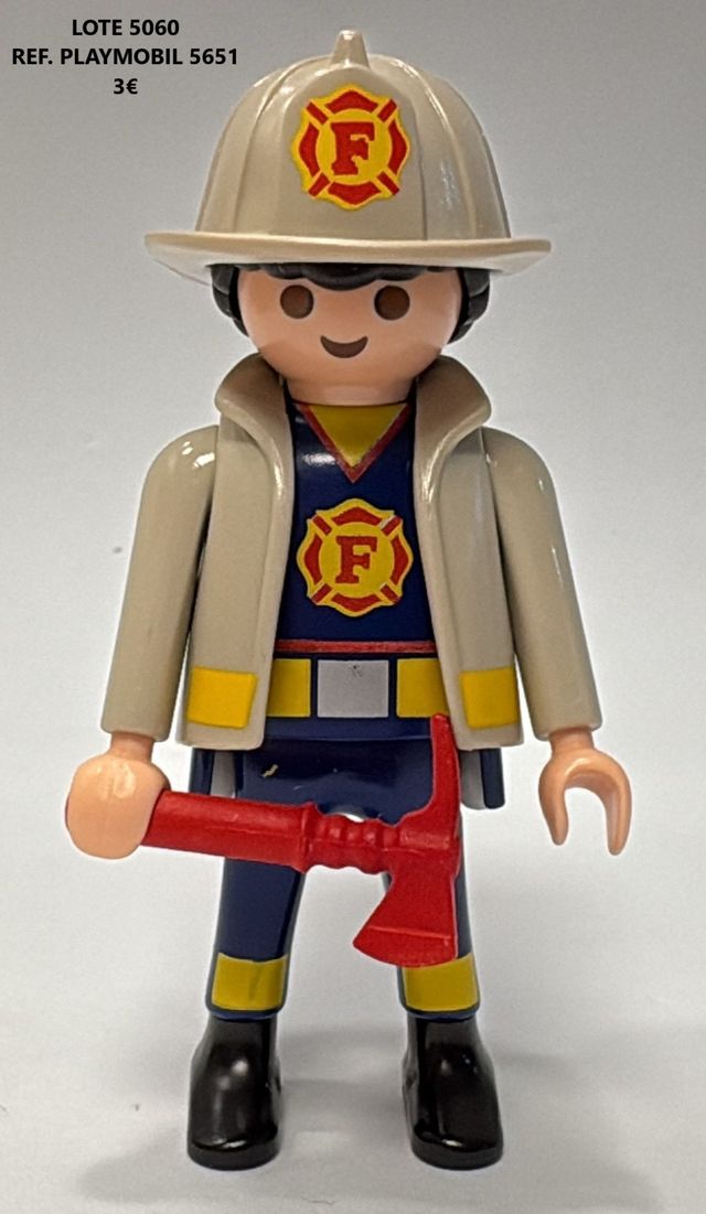 Lote 3961 4432 5059 5060 5919 Playmobil bomberos