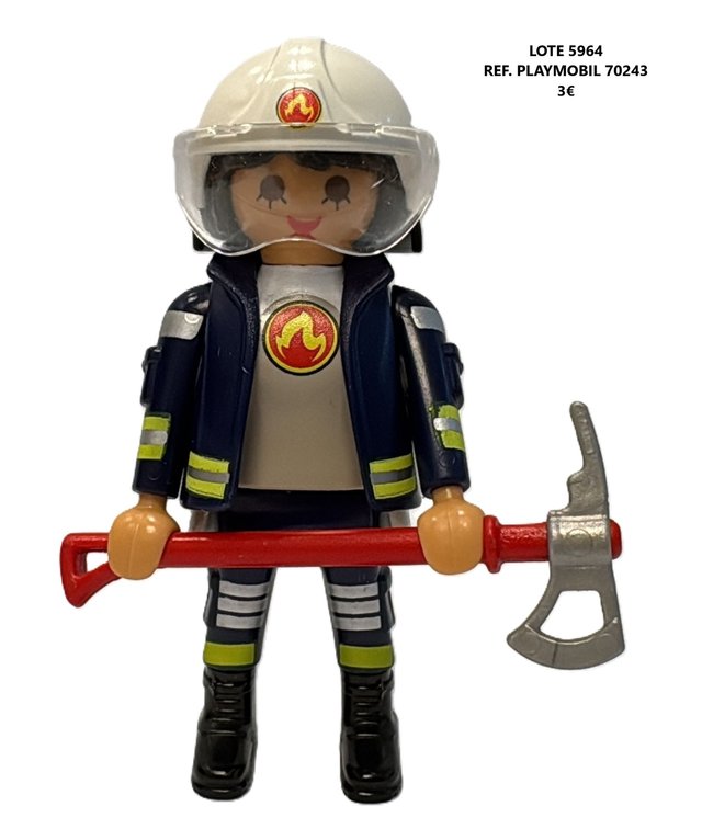 Lote 4432 5059 5964 6281 6547 Playmobil bomberos