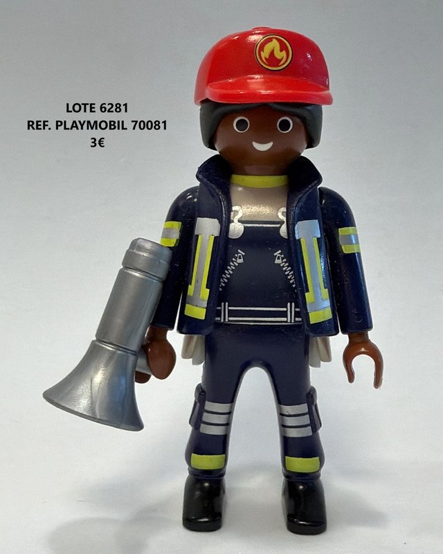 Lote 4432 5059 5964 6281 6547 Playmobil bomberos