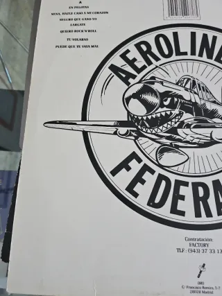 Vinilo LP Aerolineas Federales