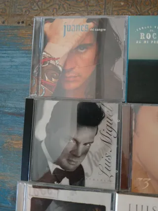 Lote 12 CDs Latinos Pop/Rock