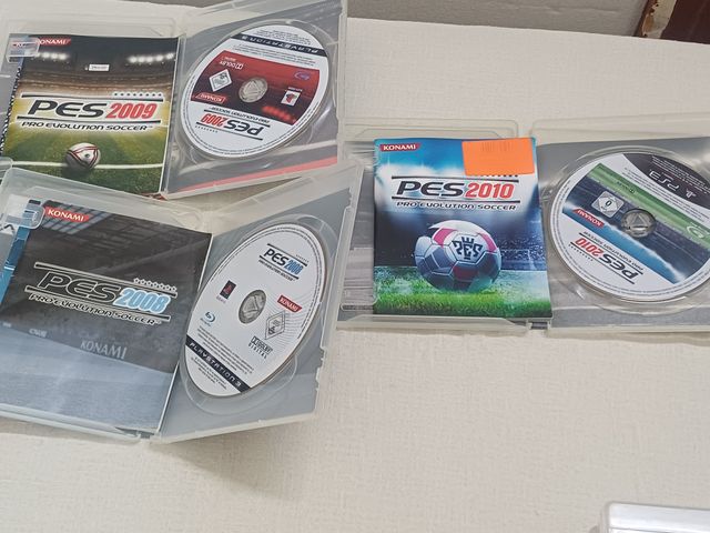 7 Giochi PS3 PES 2008-2014 Konami