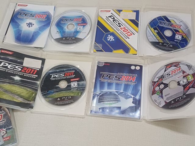 7 Giochi PS3 PES 2008-2014 Konami