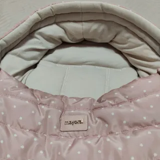 Saco capazo Mayoral rosa lunares