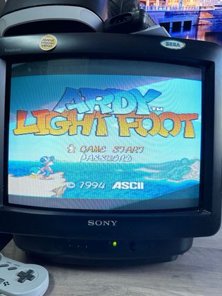 Ardy Light Foot SNES Pal EUR