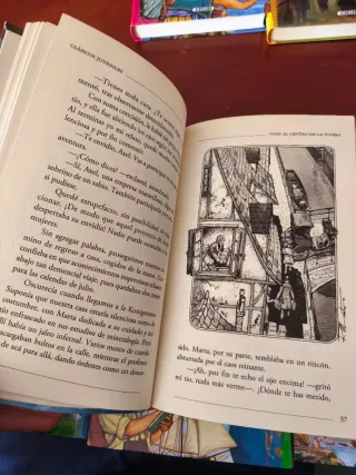 Colección de libros juveniles