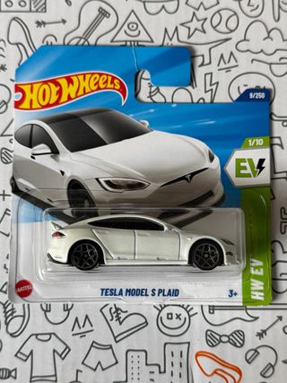 HotWheels Tesla Model S Plaid 1/64