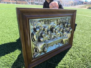 Cuadro La Última Cena Metal