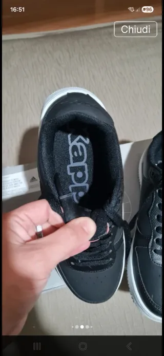 Scarpe Kappa nere uomo