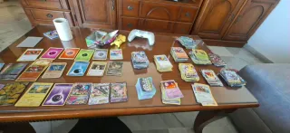 Lote cartas Pokémon: Gardevoir, Rayquaza, Mew V