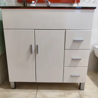 Conjunto Muebles Baño Blanco