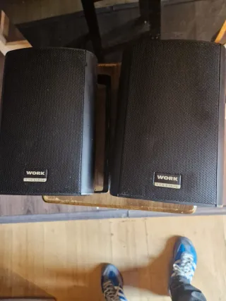 Altavoces WORK STUDIO-2 Negros