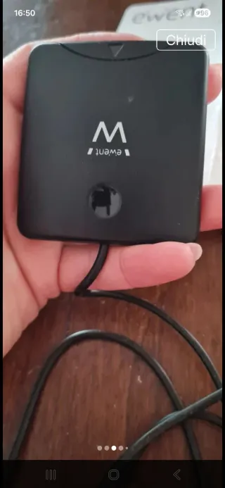 Lettore Smart Card Ewent USB 2.0