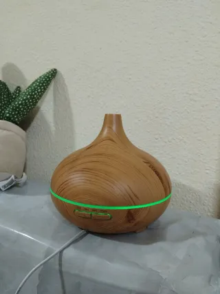 Humidificador Difusor Aromaterapia Madera