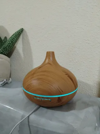 Humidificador Difusor Aromaterapia Madera