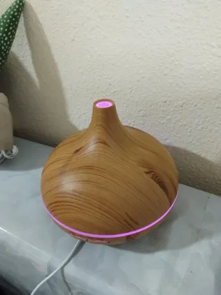 Humidificador Difusor Aromaterapia Madera