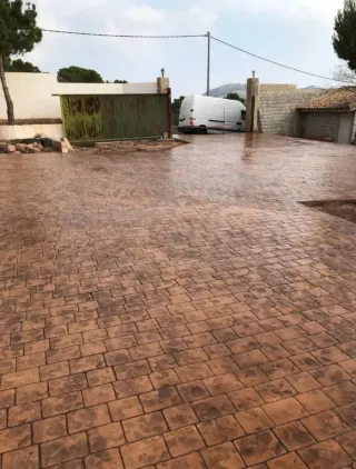 Hormigón Impreso para Exteriores