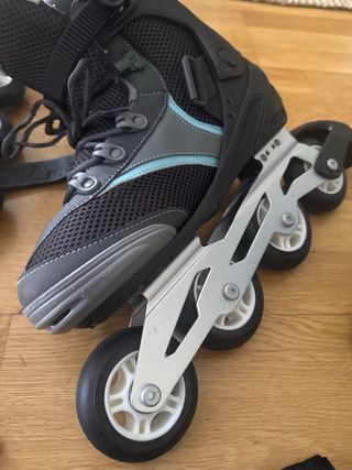 Patines en línea y protecciones talla 41