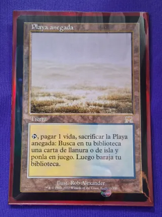 Playa anegada - Magic The Gathering