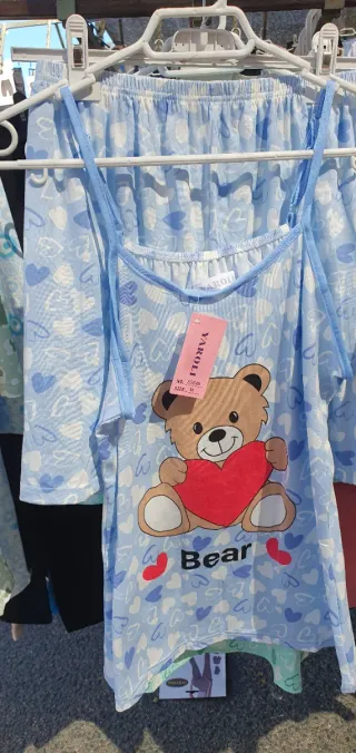 Pijama señora diseño estampado.