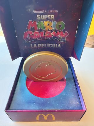 Moneda Super Mario Galaxy McDonald's Coleccion