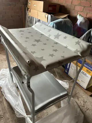 Bañera y cambiador para bebé