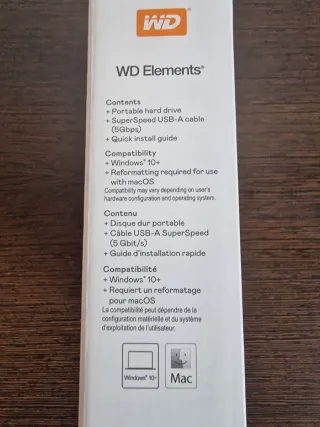 WD Elements 6TB Disco Duro Portátil Nuevo