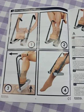 KMINA Calzador de Medias y Calcetines