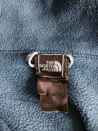 the north face pile zip woman size M black