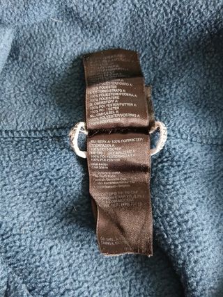 the north face pile zip woman size M black