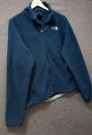 the north face pile zip woman size M black