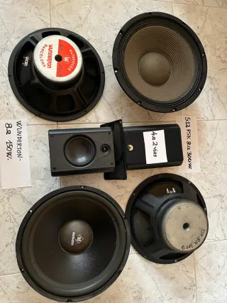 Pack Altavoces Wunderton 150W y 300W