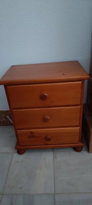 Mesitas de noche de madera
