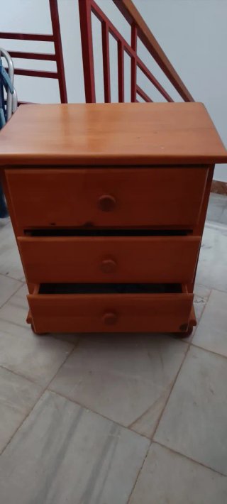 Mesitas de noche de madera