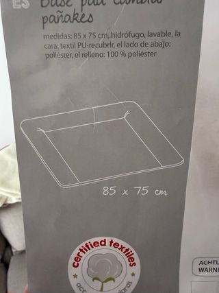 Cambiador estrellas gris Roba