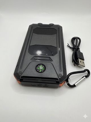 Cargador Solar 10000mAh Batería Externa