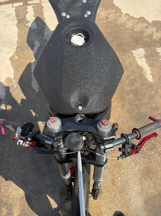Chasis Tzr Moto de Circuito Negra