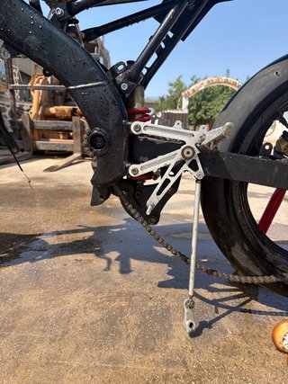 Chasis Tzr Moto de Circuito Negra